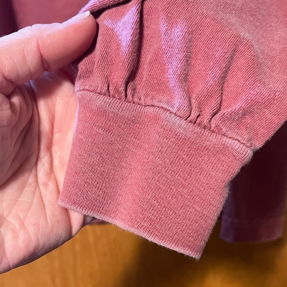 Women's Long Sleeve Tee - Maroon - Picture 7 of 12